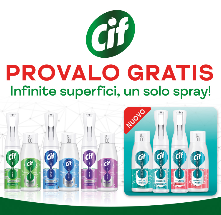 Immagine desktop col titolo della meccanica Cashback Cif provalo gratis